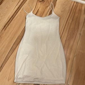 White Lucy in the Sky mini dress